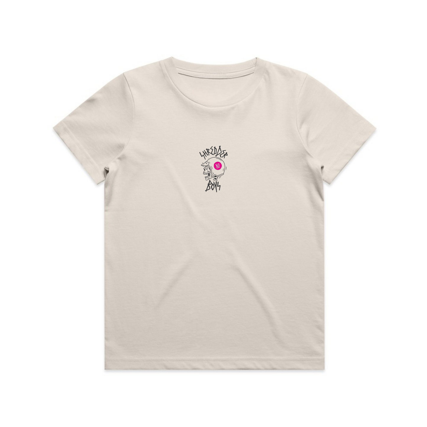 FLAMING SKULL TEE - YOUTH