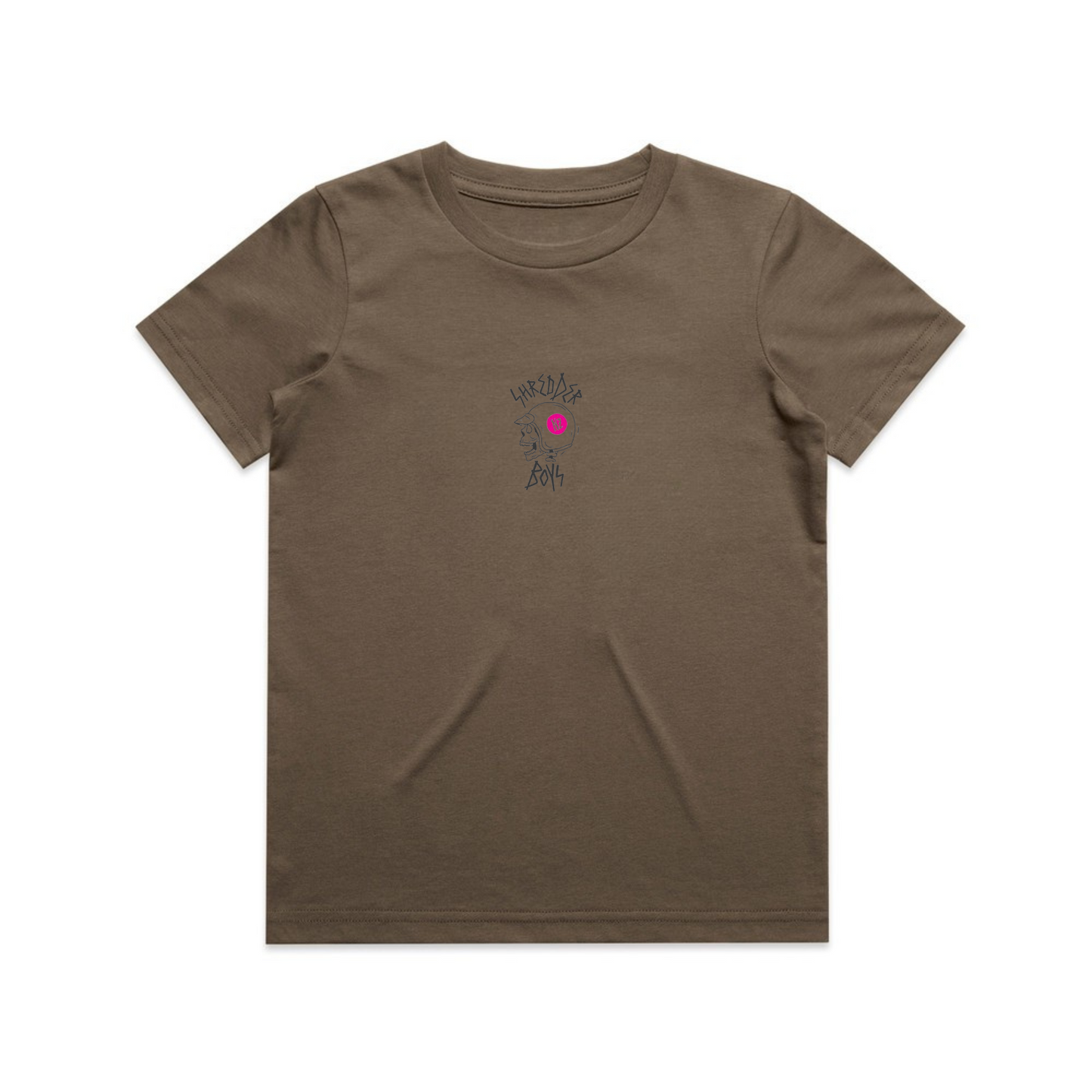 FLAMING SKULL TEE - YOUTH