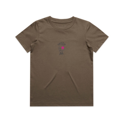 FLAMING SKULL TEE - YOUTH